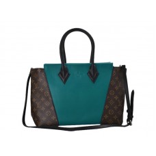 Geantă Louis Vuitton W Monogram & Leather Pm Green
