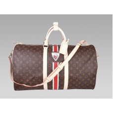Geantă Louis Vuitton Classic China Run Keepall 55 Bandouilere