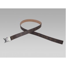 Curea Louis Vuitton Monogram cu inițiale negre
