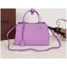 Louis Vuitton Monogram Empreinte Montaigne MM Light Purple