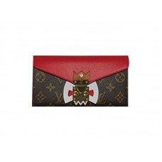 Portofel Louis Vuitton Monogram Tribal Mask Sarah roșu