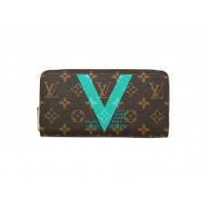 Portofel Louis Vuitton Monogram Zippy turcoaz