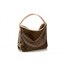 Geantă Louis Vuitton Monogram Delightful Mm Bej