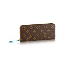 Portofel Louis Vuitton Monogram Clemence Turcoaz