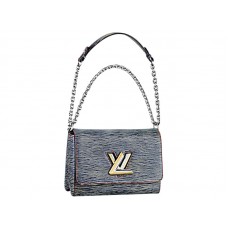 Geantă Louis Vuitton Epi Leather Twist Mm Denim Dark