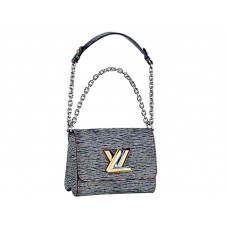 Geantă Louis Vuitton Epi Leather Twist Pm Denim Dark