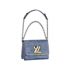 Geantă Louis Vuitton Epi Leather Twist Pm Denim Light