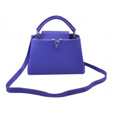 Geantă Louis Vuitton Capucines BB violet