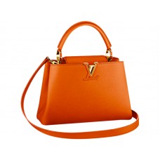 Geantă Louis Vuitton Capucines Bb Tangerine