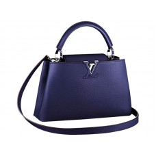 Geantă Louis Vuitton Capucines Bb Indigo