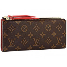 Portofel Louis Vuitton Monogram Canvas Adele Coquelicot