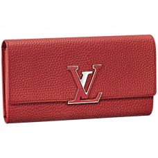 Portofel Louis Vuitton Capucines Rubis
