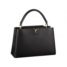 Geanta Louis Vuitton Capucines Mm Noir