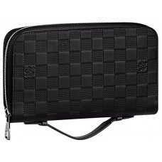Portofel Louis Vuitton Damier Infini din piele Zippy XL