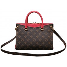 Geantă Louis Vuitton Monogram Canvas Pallas Bb Roșie