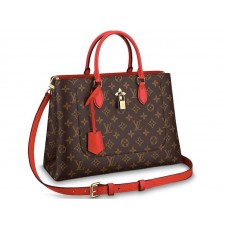 Louis Vuitton Tote cu flori Monogram Canvas Coquelicot m43553