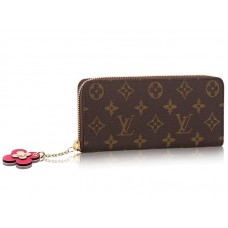 Portofel Louis Vuitton Clemence Monogram Canvas m64201