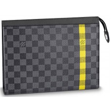 Geantă de călătorie Louis Vuitton Damier Graphite Stripe Galben N60107
