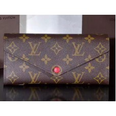 Portofel Louis Vuitton Monogram Canvas Josephine Roșu Chili m60712