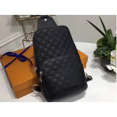 Geantă Louis Vuitton Damier Infini din piele Avenue Sling n41720