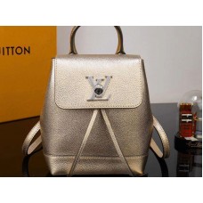 Rucsac Louis Vuitton Lockme Mini Auriu m54575