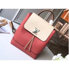 Rucsac Louis Vuitton Lockme Vieux Rose Sesame Creme m44250