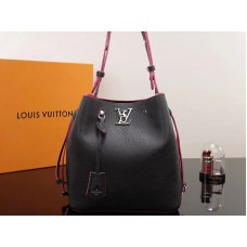 Louis Vuitton Lockme Bucket Negru m54677