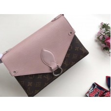 Pânză monogramă Louis Vuitton Saint Michel Rose Bellerine m44033