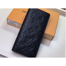 Portofel Louis Vuitton Monogram Shadow din piele Brazza m62900