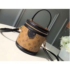 Trusa de frumusețe Louis Vuitton Monogram Reverse Cannes din pânză