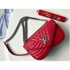 Geantă Louis Vuitton New Wave din piele cu lanț Mm m51943