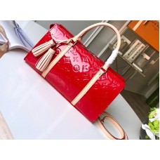 Geantă Louis Vuitton Monogram Vernis Neo Triangle Roșu m96052-1