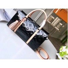 Geantă Louis Vuitton Monogram Vernis Neo Triangle Neagră m96052-2