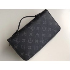 Portofel Louis Vuitton Monogram Eclipse Canvas Zippy XL m61698