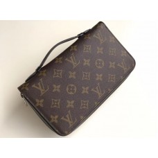Portofel Louis Vuitton Monogram Macassar Canvas Zippy XL m61506