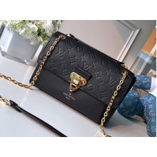 Portofel Louis Vuitton Monogram Empreinte Vavin Chain Black m63398