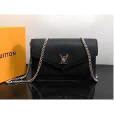 Geantă Louis Vuitton Lockme Pochette Mylockme Chain Black m63471