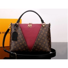 Geantă Louis Vuitton Monogram Canva V Tote Mm Bordeaux m43949