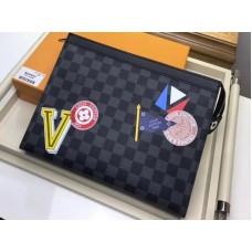 Geantă de călătorie Louis Vuitton Damier Graphite Canvas Mm n64442