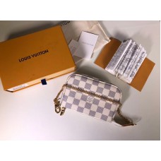 Louis Vuitton Damier Azur Canvas Mini Pochette Accesorii n58010