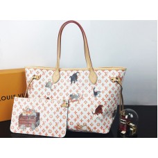 Geantă Louis Vuitton Transformed Monogram Neverfull Mm Catogram m44459