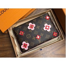 Pochette Louis Vuitton Monogram Canvas Double Zip m63905