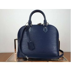 Geantă Louis Vuitton Epi Leather Alma Pm Indigo m40302