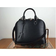 Louis Vuitton Epi Leather Alma PM Negru m40302