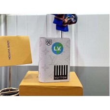 Organizator de buzunar Louis Vuitton Monogram Canvas Alb m67817