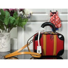 Louis Vuitton Mini Bagaj din piele Epi Roșu m44582