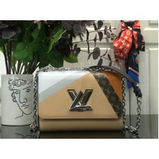 Geantă Louis Vuitton Epi Leather Twist Mm Bej Maro M53802