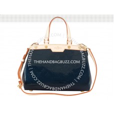 Geantă Louis Vuitton Monogram Vernis Brea PM Midnight Blue